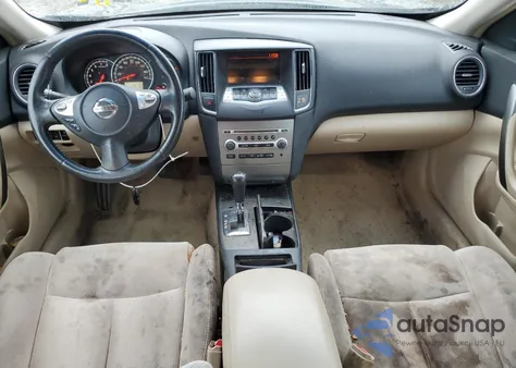 2014 Nissan Maxima S z USA, uszkodzony, nr VIN 1N4AA5AP6EC485198